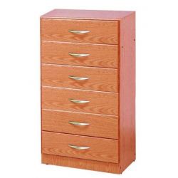 Chifonier Samba 6 Cajones Cedro 9207 Platinum