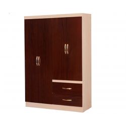 Placard 4 Puertas R4ro12304 Choco/maple Muebles Maximo