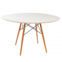 Mesa Redonda 1,20 Eames Blanca T402000 Garden Life