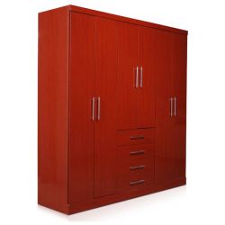 Placard 2,07 6 Puertas Modena 7840 Mogno Ricchezze