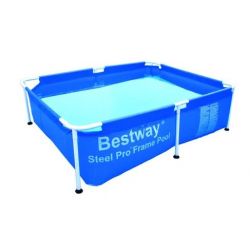 Pileta Steel Pro 1000 Litros 1.90m X 1.30m X 0.42m 