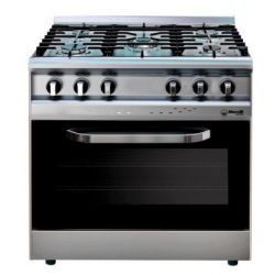 Cocina Morelli Acero 820 5h 160621 Con Encendido