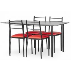 Juego De Comedor Gitana Aimaretti 4 Sillas