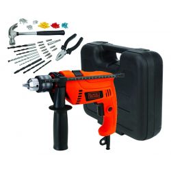 Kit Taladro Black&decker Hd555k88 13mm